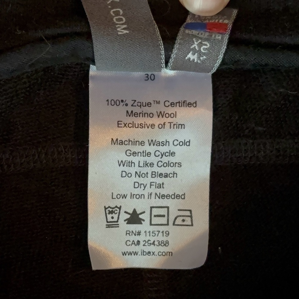Ibex 100% merino wool pants - Picture 5 of 9